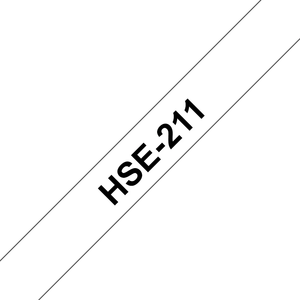 ท่อหดพิมพ์อักษร BROTHER อักษรดำพื้นขาว 5.8 mm for Brother Printer - สำหรับสาย Φ1.7-3.2 mm