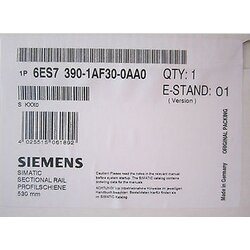 RAIL 530mm. 6ES7 390-1AF30-0AA0 PLC SIEMENS S7-300