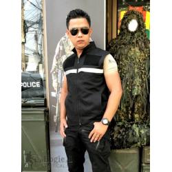 มาแล้วเสื้อกั๊ก ติดเครื่องหมายได้ กระเป๋าแบบมีซิป ไซส์ S M L XL 2XL 3XXL จำหน่ายราคาทั้ง ปลีก ส่ง