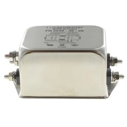 NOISE FILTER SCHAFFNER 30A 250V 50/60Hz