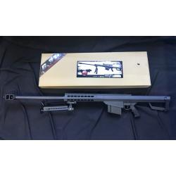 New.G31 Sniper Rifle Replica Material: Polymer + Metal Weight: 3050 g Length: 1390 mm Colour: Black Muzzle Velocity: ~410 FPS Engine: Spring Action Manufacturer: Galaxy ราคาพิเศษ