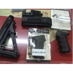 📌 ชุดแต่ง. Ak47. มีครับ - ประกับ ราง 4,500 บาท แท้ - กิปมือ หลัง 1,800 บาท - ชุดพานท้าย Ak 47 ท้ายไม้. เท่านั้น ราคา 3,500 บาท