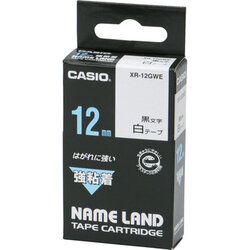 NAME LAND CASIO 12mm. สำหรับ เครื่องพิมพ์ฉลาก KL-Series CASIO PRINTER LABEL
