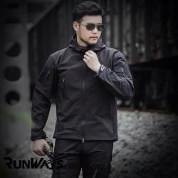 New.เสื้อแจ็กเก็ตทหาร สไตล์แทคเกียร์ TAD GEAR สำหรับเดินทาง ปันจักยาน ทัวร์ริ่ง ปีนเขา แอดเวอร์เจอร์ ผ้านาโน กันน้ำ / กันฝน / กันหนาว สีดำ / สีทราย / สีเทา / สีเขียว / มาติแคม / ACU / ใบไม้แห้ง ไซร์S M L XL XXL ราคาพิเศษ