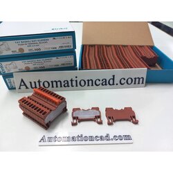 ออนก้าเทอร์มินอล 24A 2.5 mm² ONKA-1506 สีน้ำตาล Spring Terminal Blocks