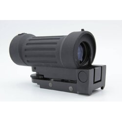 ดอท 4*30 Elcan (4*30 Tactical Elcan Type Optical Sight Rifle Scope) คุณสมบัติ : ตัวดอทกำลังขยาย4เท่าตายตัว ตัวเป้าทรงบวก อุปกรณ์ภายในกล่อง : ตัวดอท ผ้าเช็ดเลนส์