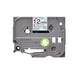 เทปพิมพ์อักษร TZE-GW31 12 มม. BROTHER ของแท้ อักษรสีดำ พื้นลายโดราเอม่อน Doraemon