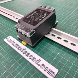 NOISE FILTER TDK-Lambda รุ่น RSHN-2010D (เกาะราง DIN Rail) 10A 250VAC 50/60Hz
