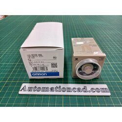 TIMER ไทม์เมอร์ OMRON H3CR-H8L 220VAC （ มีสองแบบ // นาที และ วินาที ）