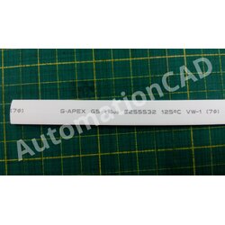 ท่อหด G-APEX ขนาด 7.0 mm. หดแล้วได้ 3.5 mm.