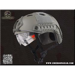 New.หมวกยุทธวิธี Helmet/Protective Pads >> Helmet >> EMERSON FAST Helmet/Protective Goggle PJ Type สีดำ สีทราย สีเทา สีมาดิเคม ราคาพิเศษ