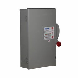 Safety Switches EATON เซฟตี้สวิทช์ 200A Single Phase แบบใส่ฟิวส์ได้ OUTDOOR