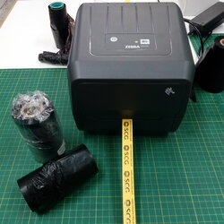 เครื่องพิมพ์ท่อหด สติ๊กเกอร์ บาร์โค้ด ZD230 ZEBRA PRINTER ความละเอียด 203dpi