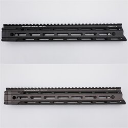 ชุดหน้า Danel Defense MFR XS ระบบรางM-Lock (ชุดหน้า MFR) สำหรับปืนตระกูล : M4/M16/AR15 มี2ความยาวให้เลือก 1.รุ่นความยาว 9” #ความยาว 23 cm. #น้ำหนัก 205 กรัม 2.รุ่นความยาว 13.5” #ความยาว 35.1 cm. #น้ำหนัก 285 กรัม มี2สีให้เลือก #สีดำ #สีทราย