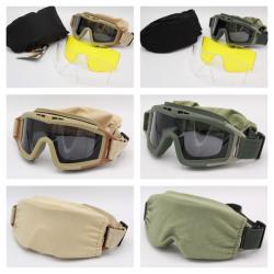 แว่นตากันลม Revision มาพร้อม ซองผ้าเก็บแว่นตา เลนส์เเว่นตา 3 สี -สีดำ -สีเหลือง -สีใส ตัวแว่นมีผ้าสำหรับคลุมแว่นตามาในชุด กรอบแว่นมี 3 สี -สีดำ -สีทราย -สีเขียว