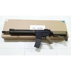 New.E&C 620 ปืนยาวไฟฟ้า (ตระกูลM4) JR Custom Gen.2 เวอร์ชั่น JR Custom เจนทูหรือเจนสองคือ ปืนที่ทำการอัพเกรดอุปกรณ์ภายในมาจากโรงงาน อุปกรณ์ที่ทางโรงงานอัพเกรดมาได้แก่ -ลูกสูบฟันเหล็กจากโรงงาน เหนียว ทน -บูทแบริ่ง8มม อย่างดี จากโรงงาน ทน แน่นอ ราคาพิเศษ