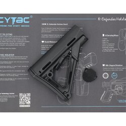 พานท้าย CTR แบบบาง(KO290)