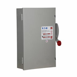 Safety Switches EATON เซฟตี้สวิทช์ 200A Single Phase แบบใส่ฟิวส์ได้ INDOOR