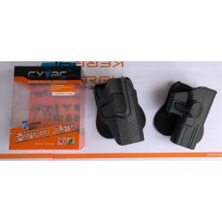 🔥ลูกค้าสามารถดูสินค้าทั้งหมดจาก แอด id Line:@bkkboy (ใส่ @ นำหน้าด้วยนะครับ) 🔥 New.ซองปืน พกนอก CYTAC Glock 19 gen (1,2,3,4,5) พกขวา / พกซ้าย ราคาพิเศษ 1,400 บาท ✅ จำหน่ายอุปกรณ์ยุทธวิธีทุกชนิด จัดส่งทั่วประเทศ EMS / เคอรี่ / ขนส่งเ