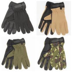 ถุงมือเต็มนิ้ว มี4สีให้เลือก #สีดำ #สีทราย #สีเขียว #สีลายพราง มี3ไซค์ #ไซค์M #ไซค์L #ไซค์XL Size # M (รอบฝ่ามือ 20-21cm.) # L (รอบฝ่ามือ 21-22cm.) # XL (รอบฝ่ามือ 22-23cm.)