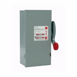 Safety Switches EATON เซฟตี้สวิทช์ 60A 3-Phase แบบใส่ฟิวส์ได้ INDOOR