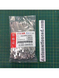 เคเบิ้ลไทร์สแตนเลส TIGER 4 นิ้ว (1 ถุง / 100 เส้น) CABLE TIE Stainless