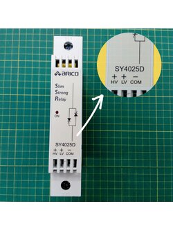 โซลิดสเตต SOLID STATE RELAY ARICO SY4025D ทนกระแส 25A 380V