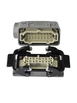 CONNECTOR SET ครบชุด 16PINS ปลั๊ก 16 ขา 2LOCK 500V 16AMP