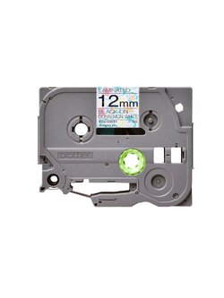 เทปพิมพ์อักษร TZE-GW31 12 มม. BROTHER ของแท้ อักษรสีดำ พื้นลายโดราเอม่อน Doraemon