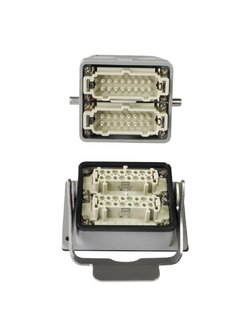 CONNECTOR SET ครบชุด 32PINS ปลั๊ก 32 ขา 1LOCK 500V 16AMP