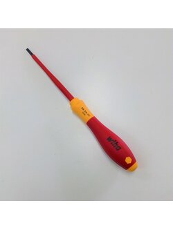 ไขควงแบนหุ้มฉนวน 3.5x100 mm. WIHA ใช้ขัน TERMINAL 2.5