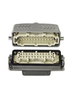 CONNECTOR SET ครบชุด 24PINS ปลั๊ก 24 ขา 1LOCK 500V 16AMP