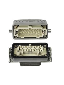 CONNECTOR SET ครบชุด 16PINS ปลั๊ก 16 ขา 1LOCK 500V 16AMP