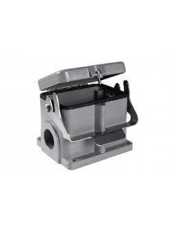 CONNECTOR HOUSING H48B-SG-CV-1PL สายออกข้าง 2 ขา Lock+ฝา - ฐาน เต้ารับ CONNECTOR