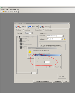แก้พาสเวิร์ด CRACK PASSWORD Mitsubishi GT1020 GT1055 GOT HMI