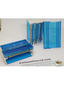 BAR กระจายไฟฟ้า 4 แถว 15 ช่อง Power BAR ต่อสายไฟฟ้า Power Distribution BOX