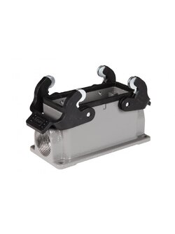 CONNECTOR HOUSING H16B-SG-2PL สายออกข้าง 4 ขา Lock - ฐาน เต้ารับ CONNECTOR