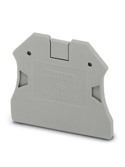 END COVER ฝาปิดเทอร์มินอล PHOENIX CONTACT D-UT 2.5/10 - 3047028