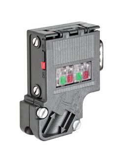 6ES7972-0BA60-0XA0 PROFIBUS DP BUS Connector F. 35 องศา SIEMENS คอนเนคเตอร์ 6ES7 972-0BA60-0XA0