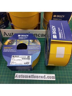 เทปติดพื้น BRADY 104312 เทปตีเส้น สติ๊กเกอร์ติดพื้น Toughstripe Floor marking tape