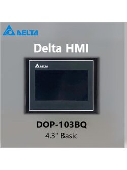 Delta HMI DOP-103BQ 4.3-inch Basic หน้าจอทัชสกรีน เดลต้า