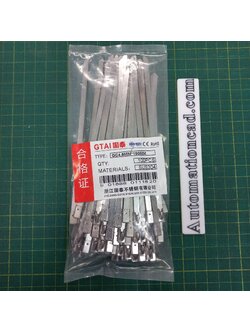 เคเบิ้ลไทร์สแตนเลส TIGER 6 นิ้ว (1 ถุง / 100 เส้น) CABLE TIE Stainless