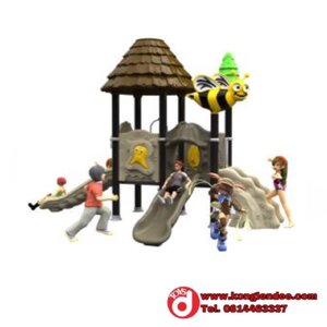 เครื่องเล่นสนาม ชุดกระท่อมผึ้งน้อย