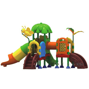 เครื่องเล่นสนาม ชุดสมอลทรีทริปเปิ้ลสไลด์