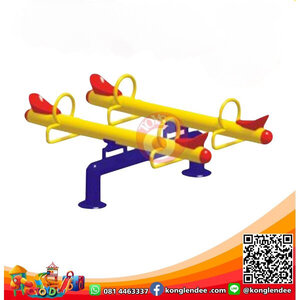 กระดานกระดก สปริงคานขวาง 4 ที่นั่ง