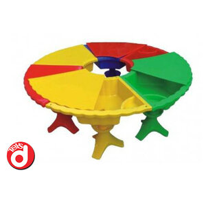 โต๊ะกลมเล่นทราย