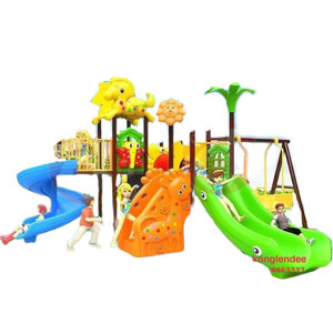 เครื่องเล่นสนามกลางแจ้ง ชุดม้าโพนี่+ยีราฟ