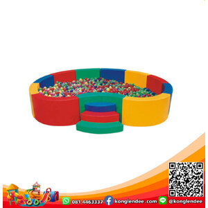 บ่อบอลรูปถั่ว