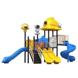 เครื่องเล่นสนาม ชุดอวกาศ3สไลด์