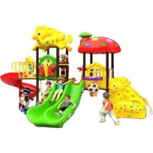 เครื่องเล่นสนาม ชุด PONY 2 Station 2 SLIDE